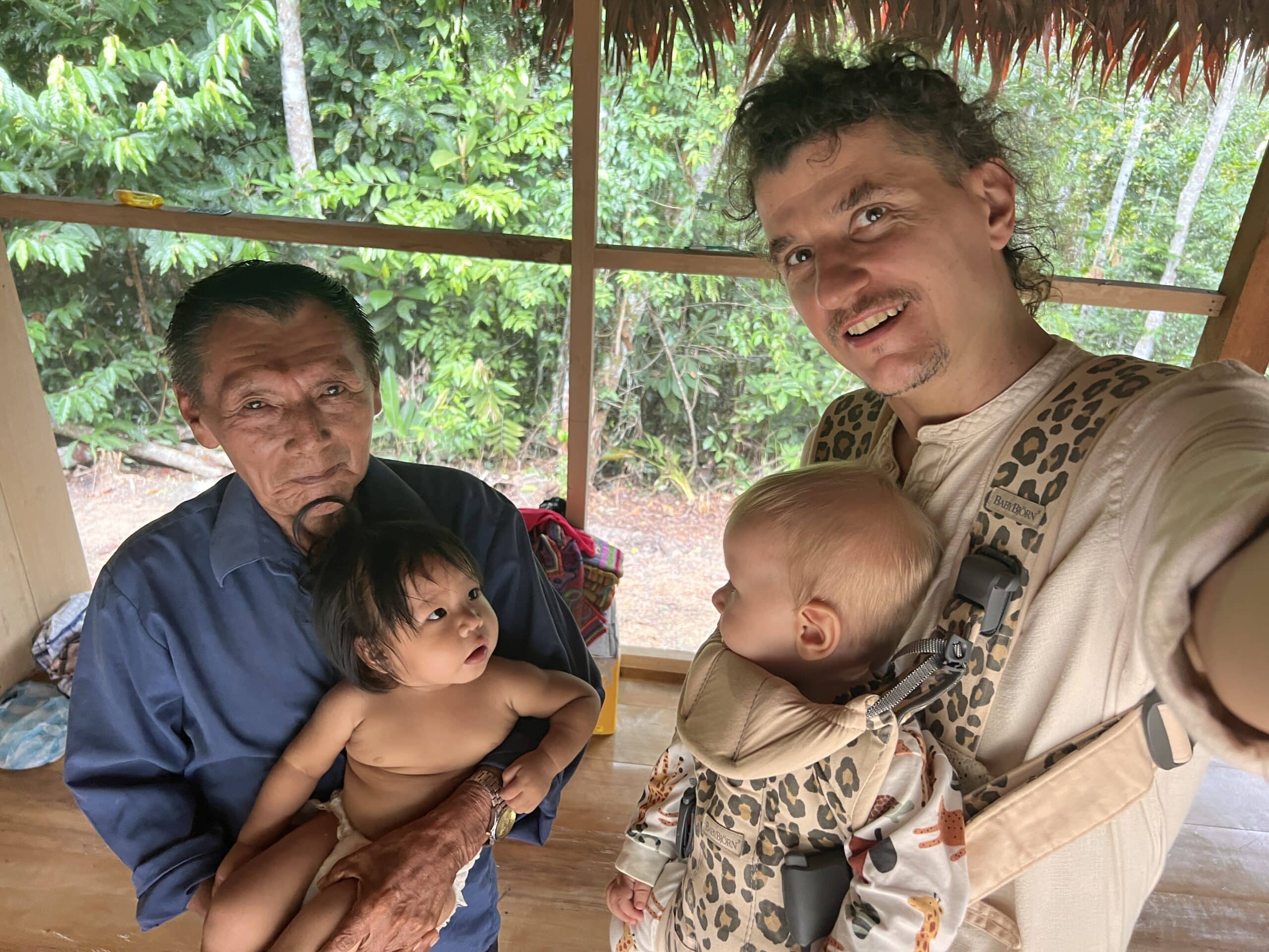 Curandero Shipibo kids ayahuasca