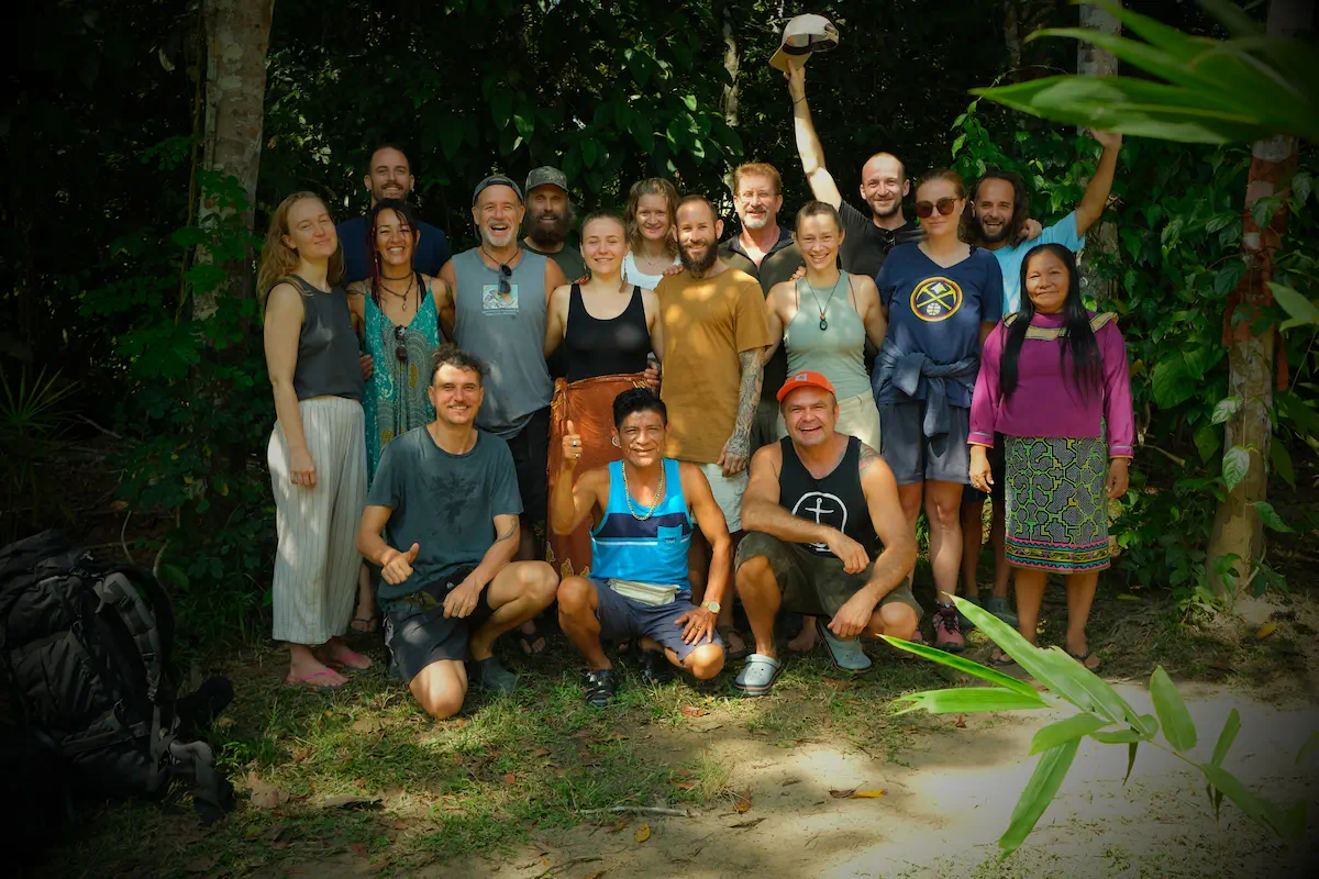 group ayahuasca retreat shipibo peru blez